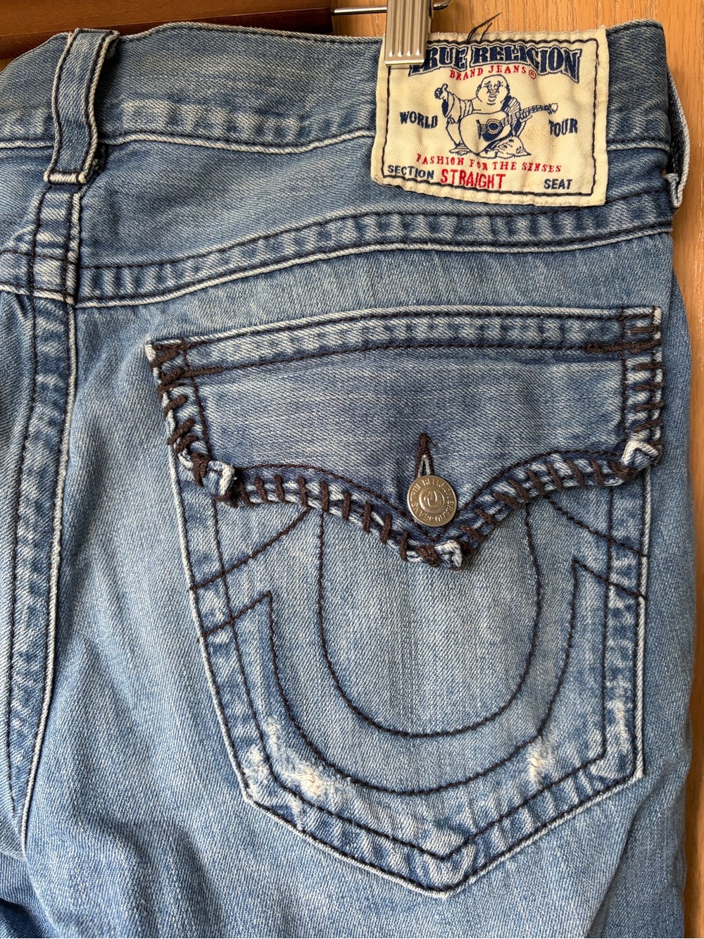 True Religion Men’s Straight Jeans 36x32